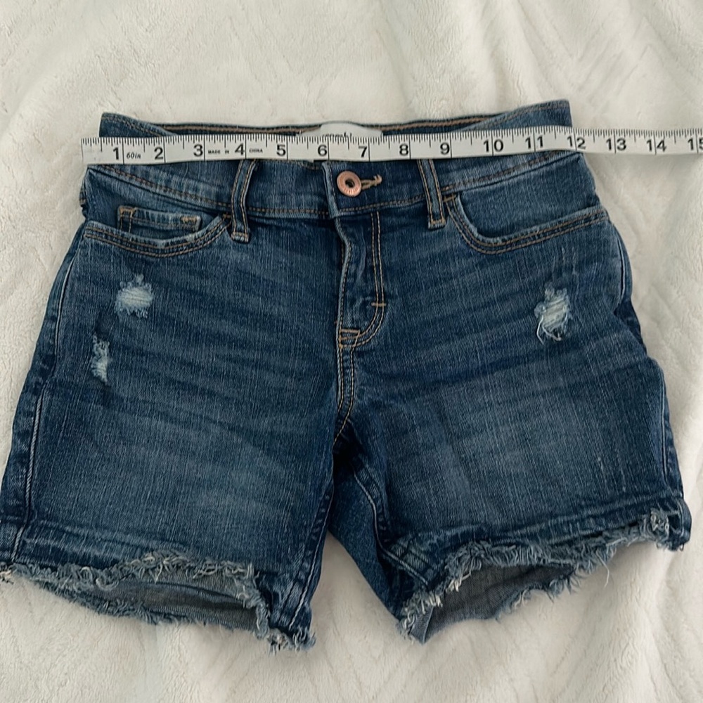 Girls denim shorts